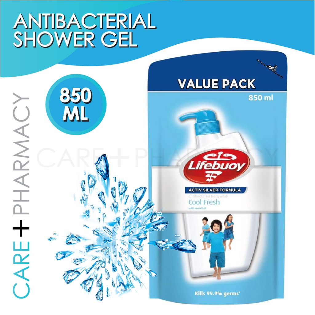 Lifebuoy Antibacterial Shower Gel Refill (850ml) Shopee Malaysia