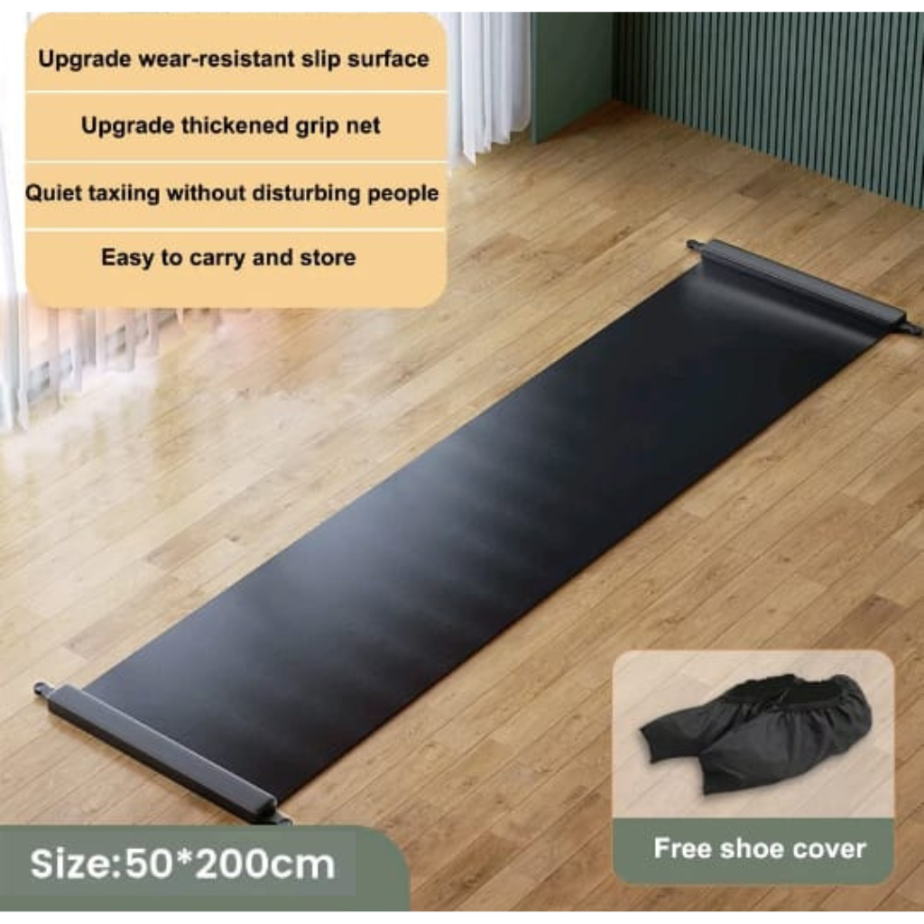 Fitness Skating Board Sliding Mat Skating Training Mat Yoga Mat Sliding Board Shopee Malaysia