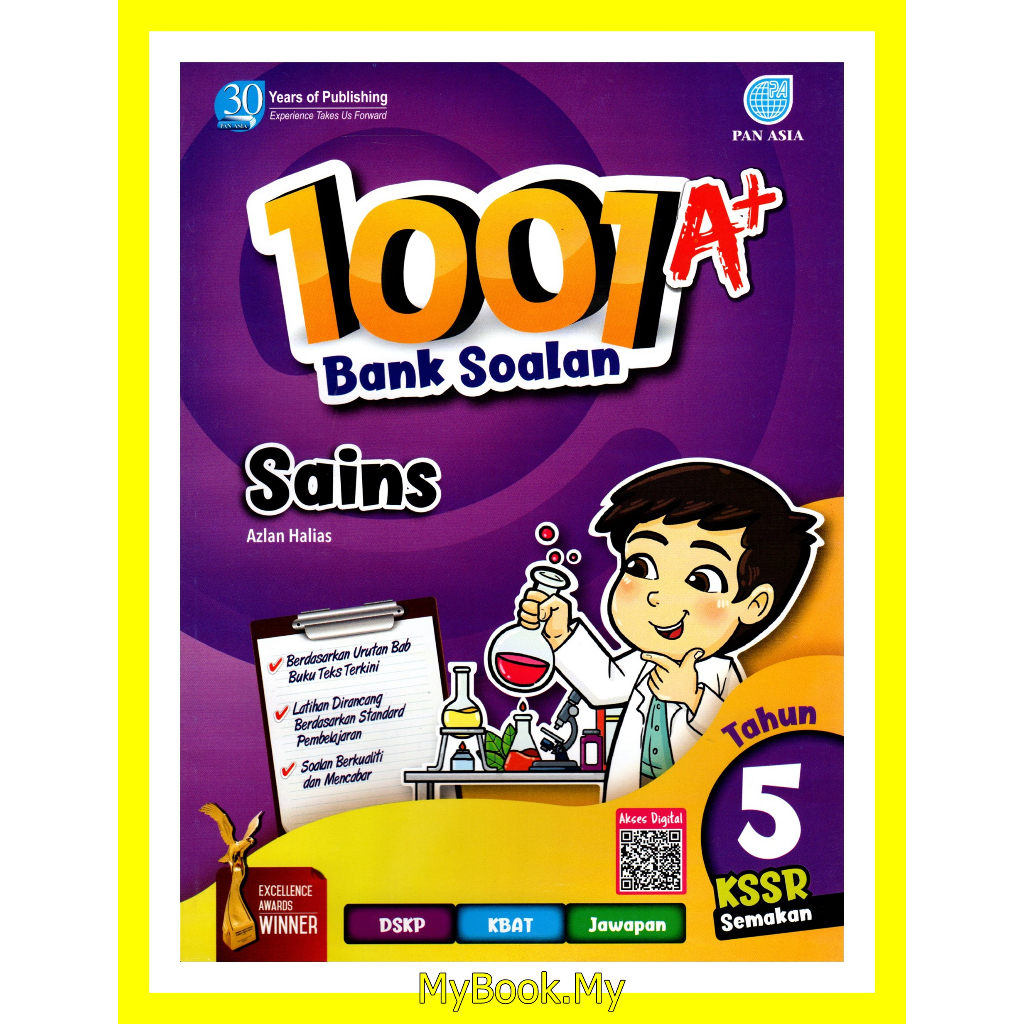 MyB Buku Latihan/Aktiviti : 1001 Bank Soalan Tahun 5 - Sains KSSR ...