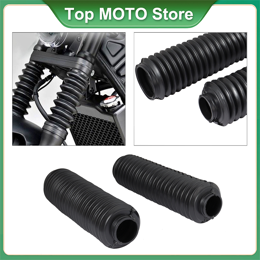 Motorcycle Front Fork Cover Dust Cover Gaiters Gators Boots Shock Absorber For Honda Rebel