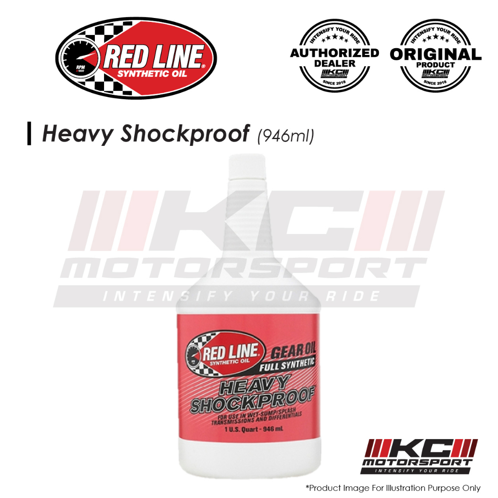 RED LINE REDLINE Heavy Shockproof Gear Oil (946ml) Shopee Malaysia