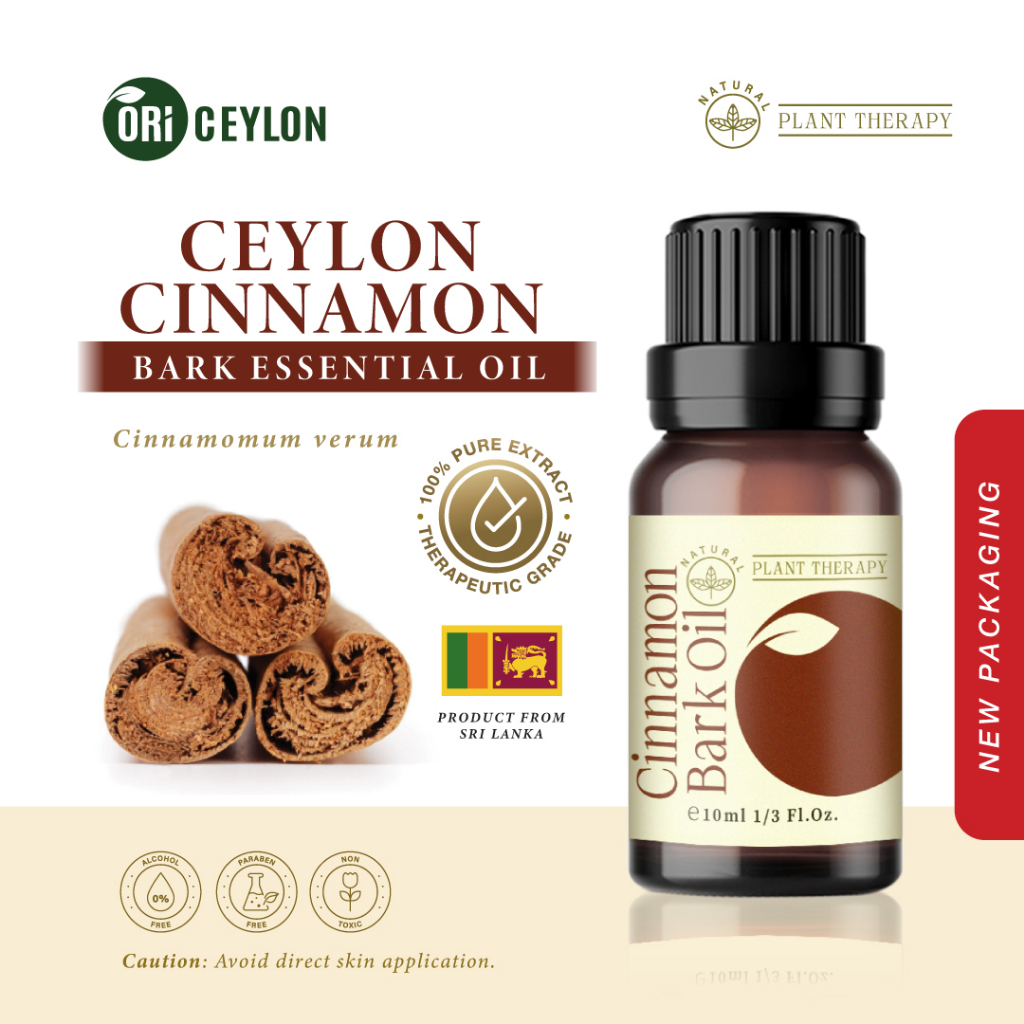 Ceylon Cinnamon Bark Essential Oil. Therapeutic Grade Essential Oil for