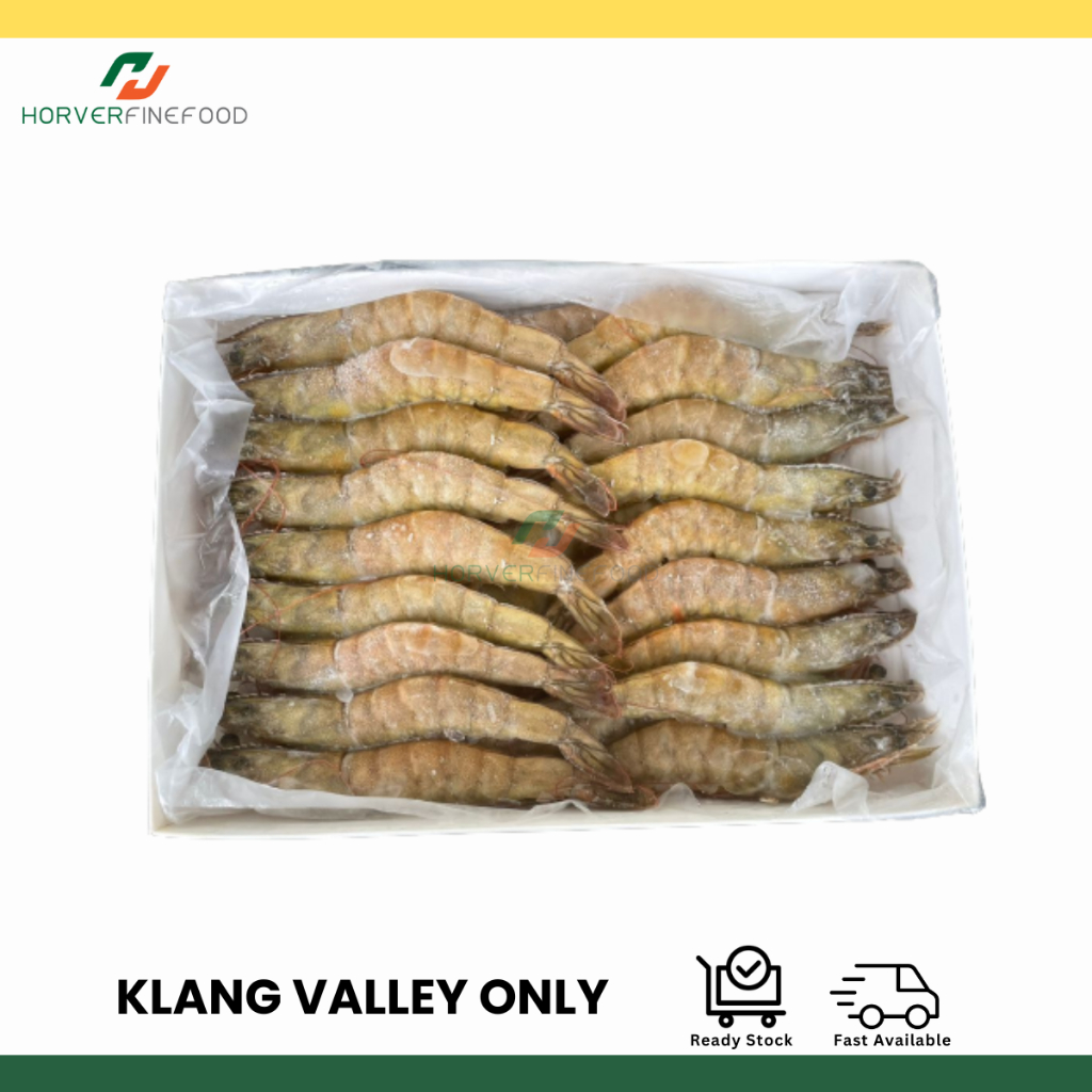 [Frozen] Sabah Raw Vannamei Prawn HOSO 41/50 500GM (±25PCS) 南美白虾 [KLANG ...