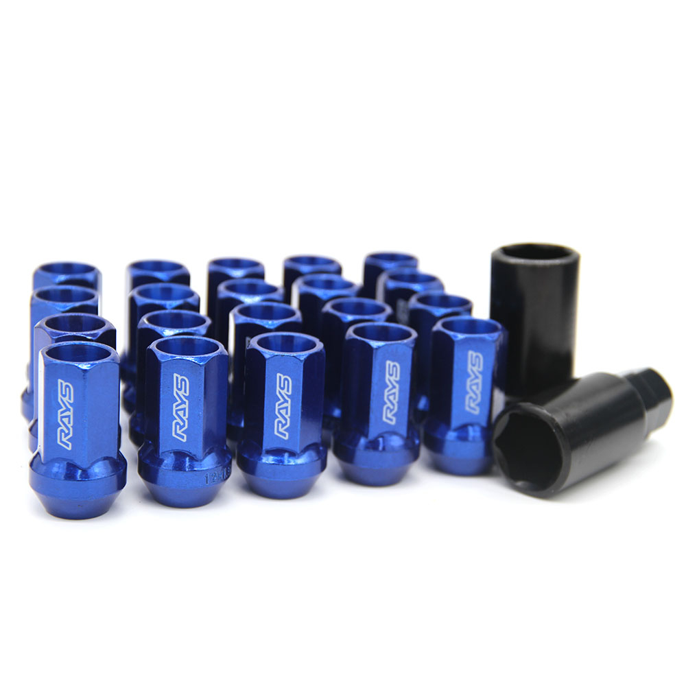 Rays Nut BESI 20Biji Racing Wheel Nut LONG STEEL Heavy Duty Tyre Rays