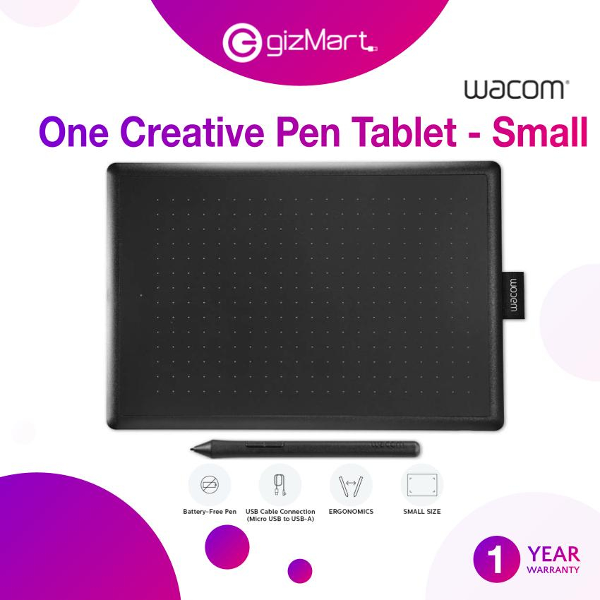 One by Wacom CTL-472 Small Creative Pen Tablet for Windows & M@c - CTL ...