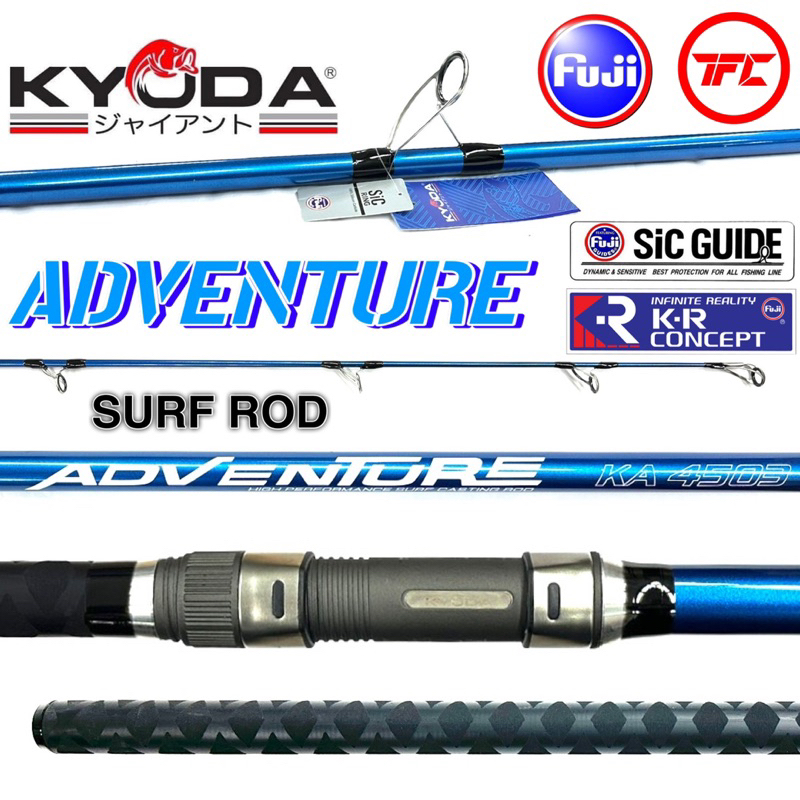 KYODA Adventure Surf Fishing Rod 450 480 KA4503 KA4803 Casting