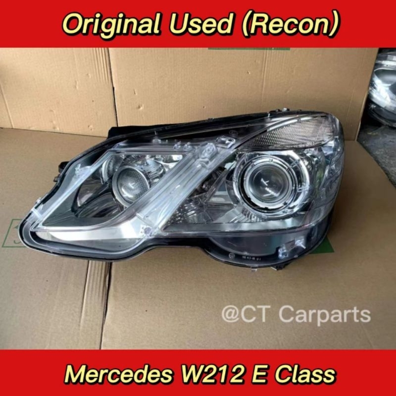 Mercedes W212 Headlamp Original PreFacelift W212 Headlight Original Mercedes E Class E200 E250