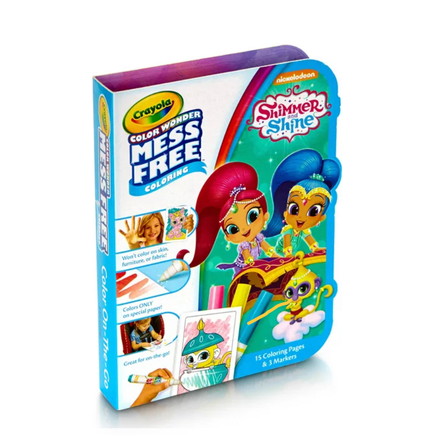 Crayola Color Wonder Mess Free Coloring Shimmer and Shine | Shopee Malaysia