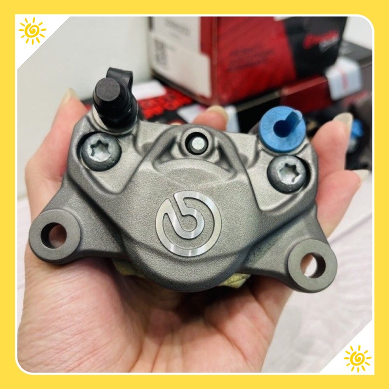 ORIGINAL ITALY BREMBO M3 ( K50 ) RIGHT HAND / P34 CALIPER 4 POT 2 POT