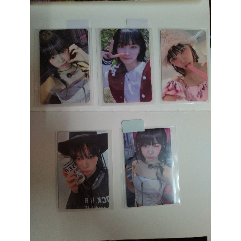 Le sserafim Chaewon photocard sourbelt / candy . Antifragile
