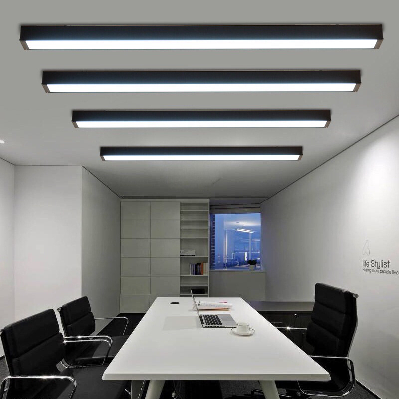 Office T8 4ft Led Linear Light Pendant Lamp Hanging Light T8 Fixtures