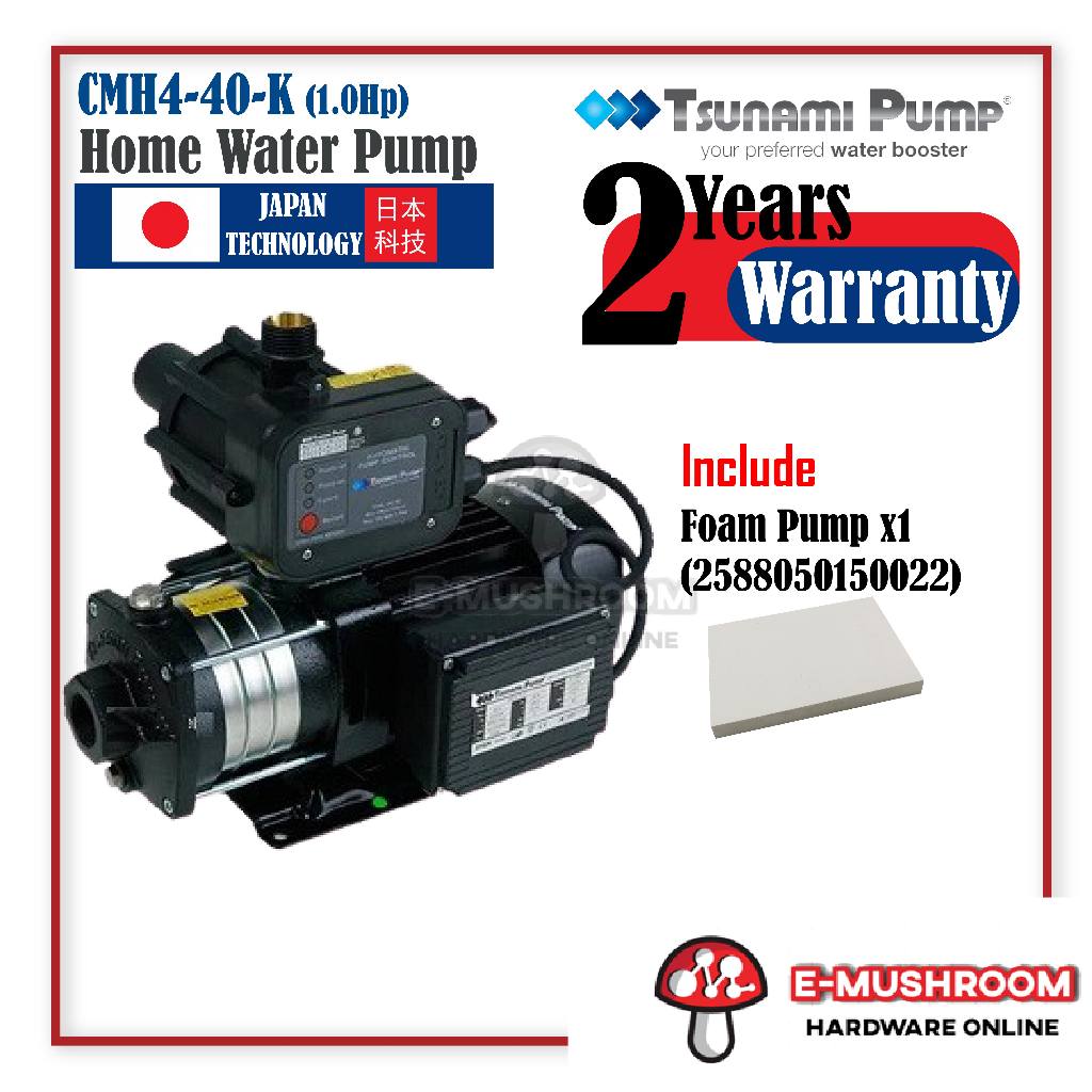 Tsunami CMH440K Home Water Pump 1.0hp Shopee Malaysia
