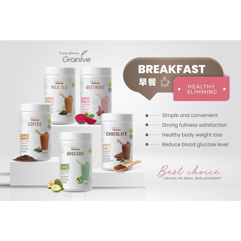 [READY STOCK!BUY 5 FREE 1!] Grainlive Meal Every Morning Meal