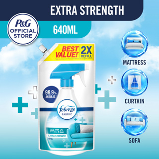 FEBREZE with Ambi Pur Fabric Refresher Extra Strength Spray (370ml)
