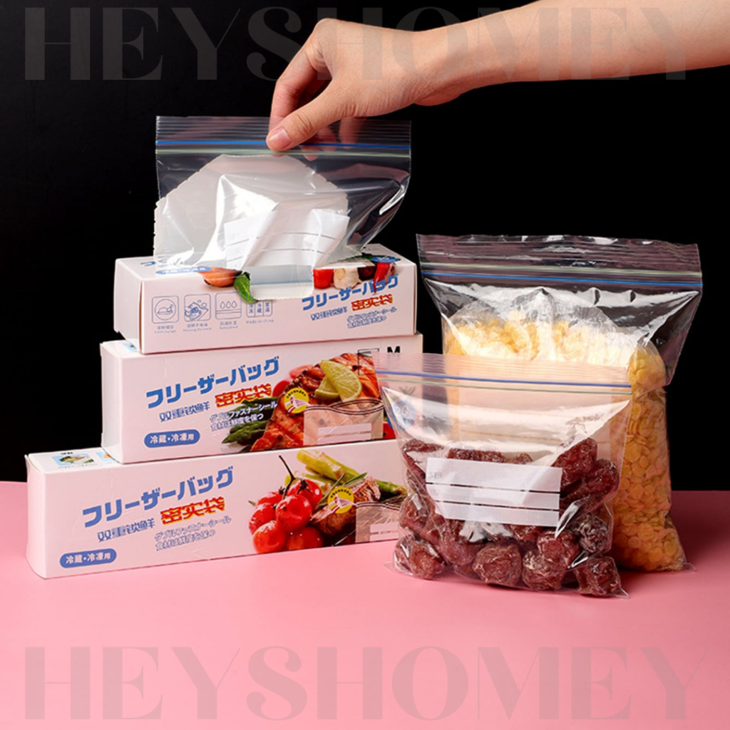 Small food sale grade ziplock bags