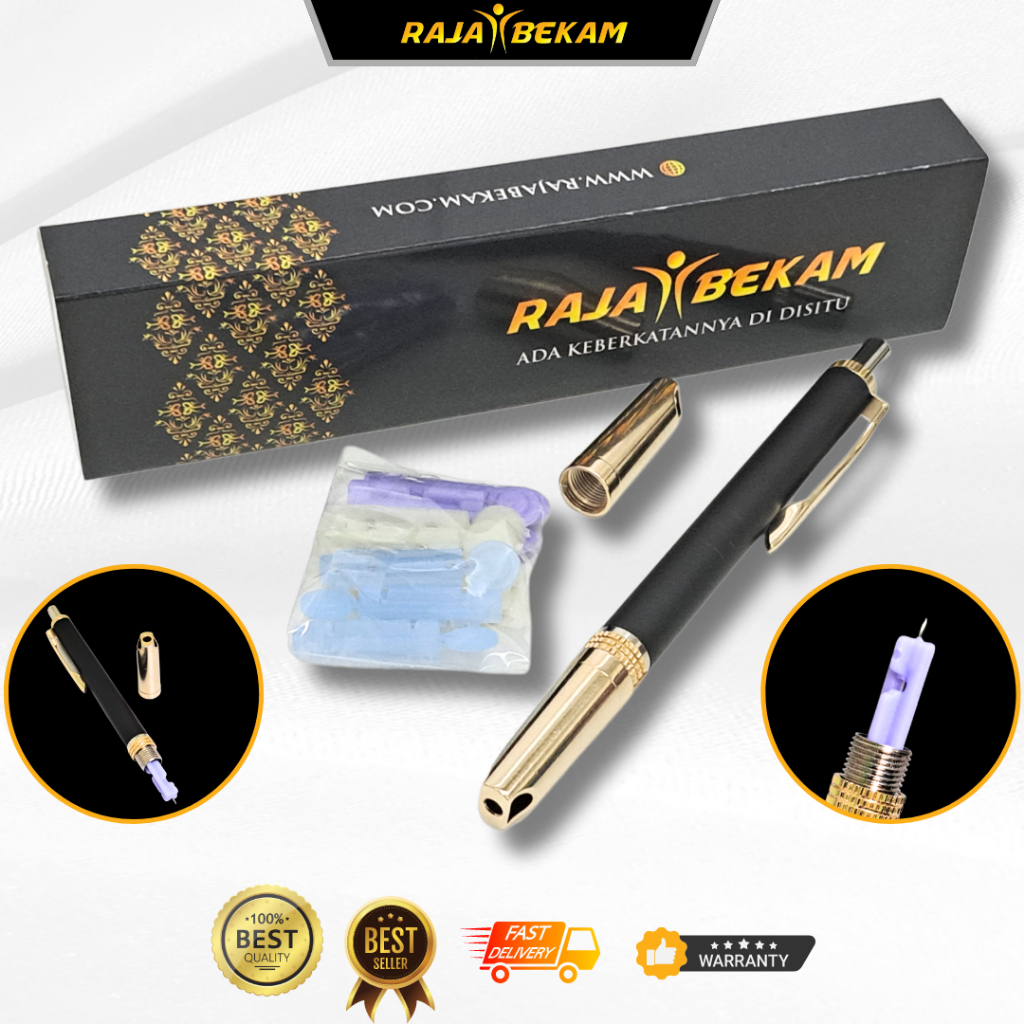 Pen Bekam Professional Rb Black Free 10pcs Lancet Needles Shopee