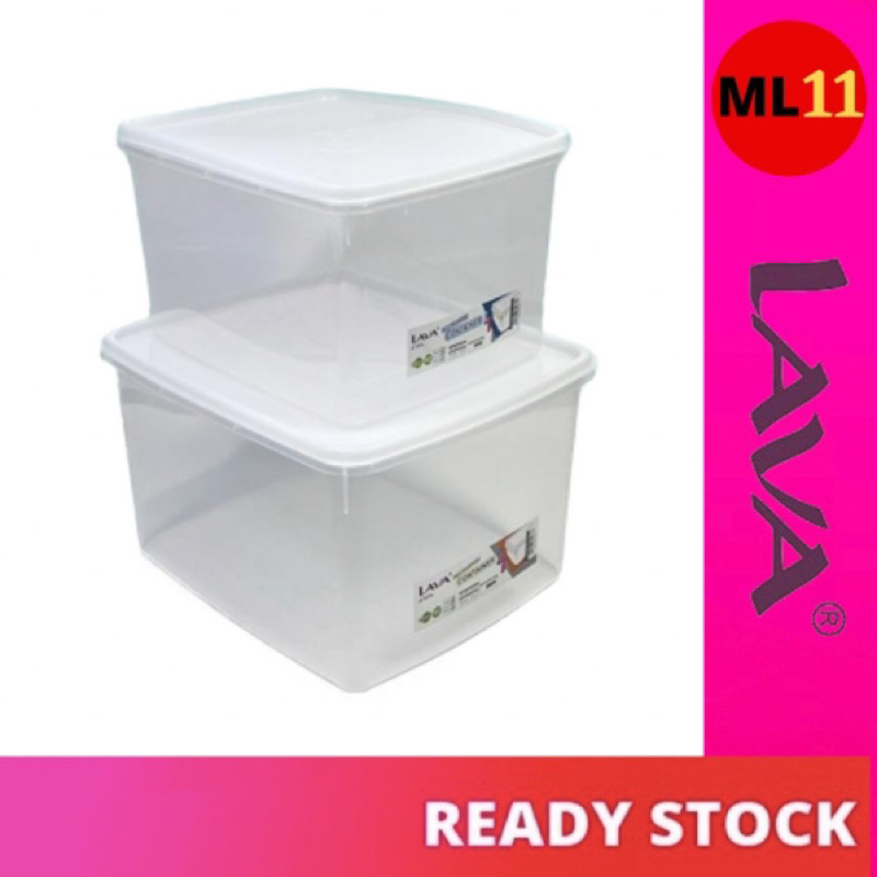 LAVA (31L) Plastic Food Container with Lid / Multipurpose Container ...