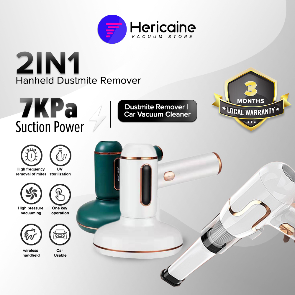 2025 Model 2 in 1 Mini Dustmite Vacuum Cleaner Car Vacum Matress ...