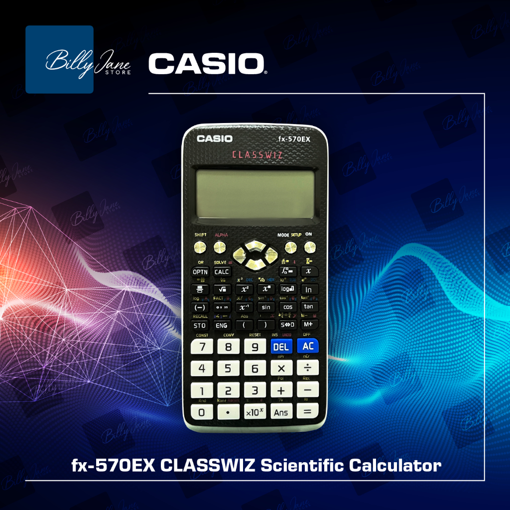 Casio Fx 570ex Classwiz Scientific Calculator Shopee Malaysia