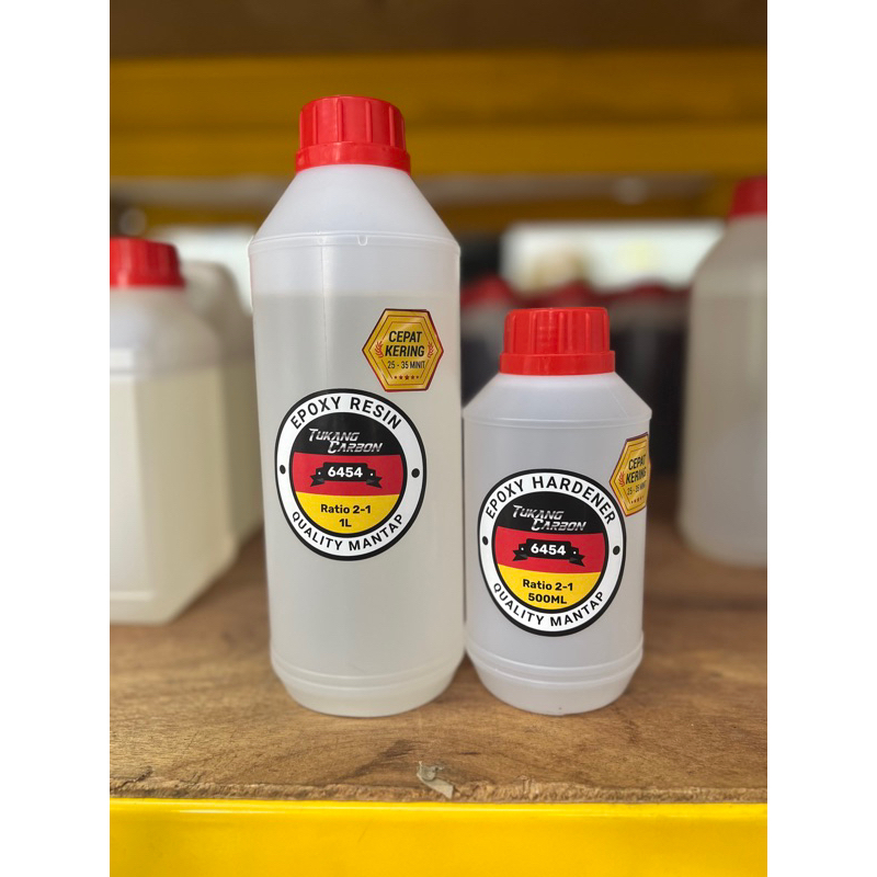 GERMAN EPOXY FOR CARBON FIBER SUPER FAST CURE / EPOXY RESIN CEPAT