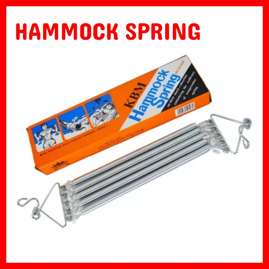 ROSE BRAND Hammock Spring 5 Batang Spring Buaian Bayi (101660) | Shopee ...