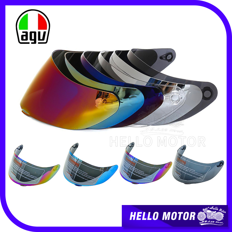 Visiera Per Casco AGV K1, K3SV, K5 - Lente Sostitutiva REVO RED GOLD Per Caschi Integrali - Foto 3