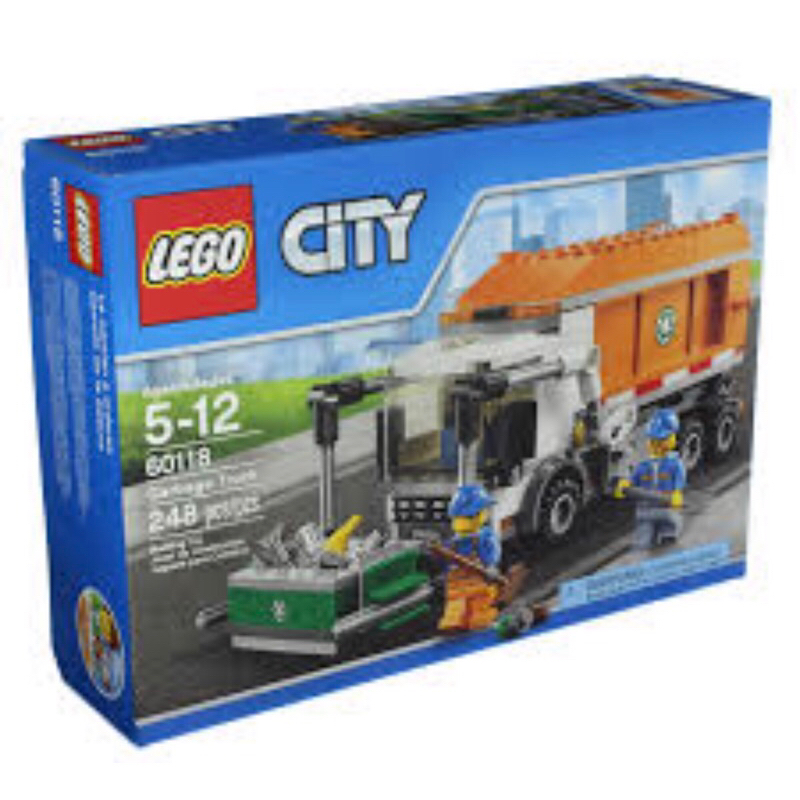 Lego Lego City Fishing Boat 60147 Garbage Truck 60118 Shopee Malaysia