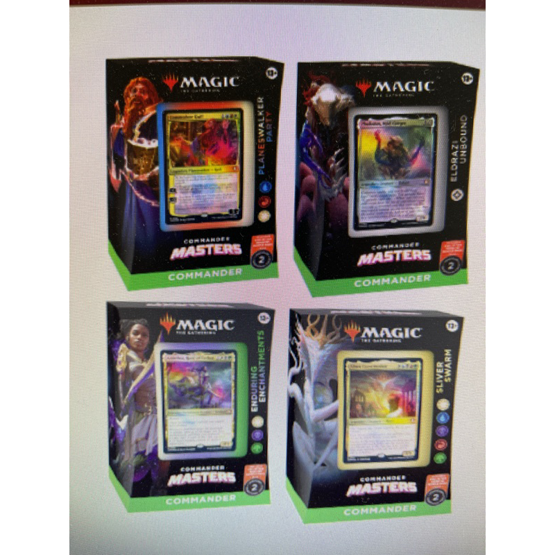 MTG commander master precon deck | Shopee Malaysia