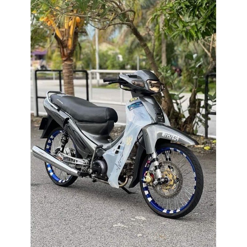 Coverset Modenas Kriss Metallic Gun Grey Kriss 1 Kriss 2 Kriss FL Shopee Malaysia