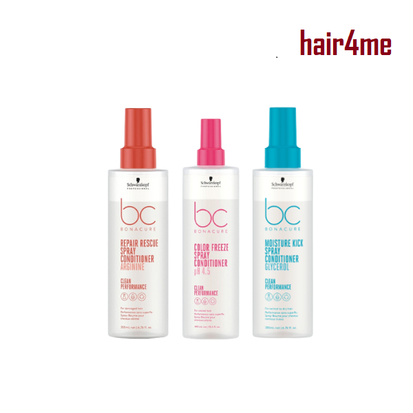 Schwarzkopf BC Bonacure Spray Conditioner Moisture Kick Color Freeze ...