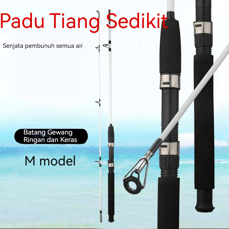 Ultralight Rod DAWA MH Power Fishing Rod Solid Rod Spinning Rod Casting Rod  Candat duel Joran Pancing jigging rod 1.65M (5.5FT)
