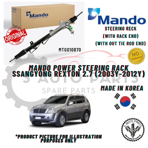 SSANGYONG REXTON 2.7 (2003Y-2012Y) Power Steering Gear Rack Assy BRAND ...