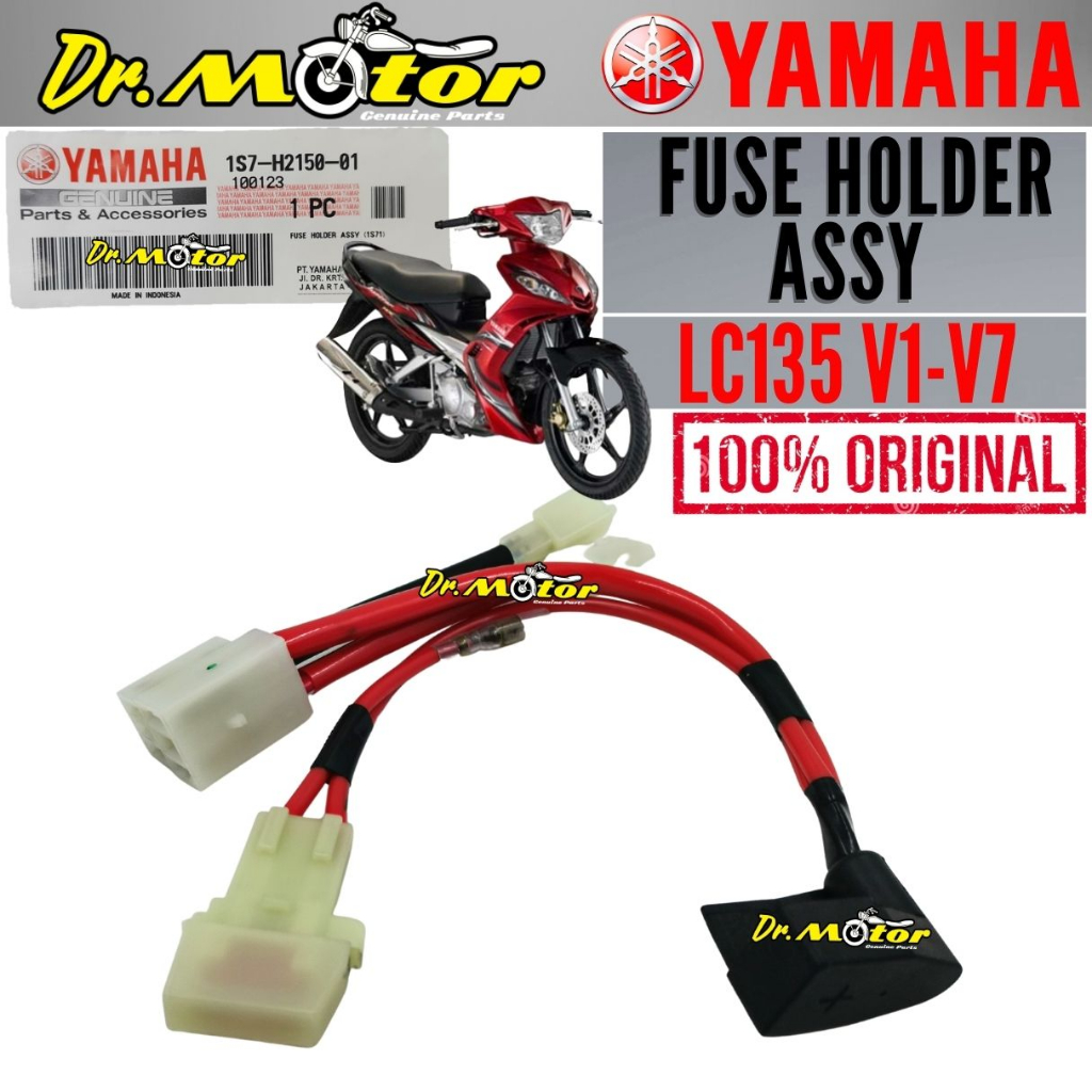 LC135 V1-V7 135LC LC135 Fuse Box Holder Fius Battery Wire Bateri Socket ...