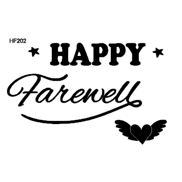 STICKER HAPPY FAREWELL FOR BALLOON (SIZE A4/A5/4X6) | Shopee Malaysia