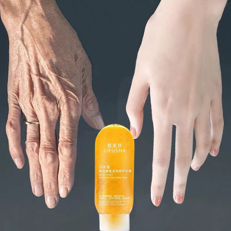 Hand Mask 24K Hand Wax Peeling Soft Protection Exfoliating Moisturize