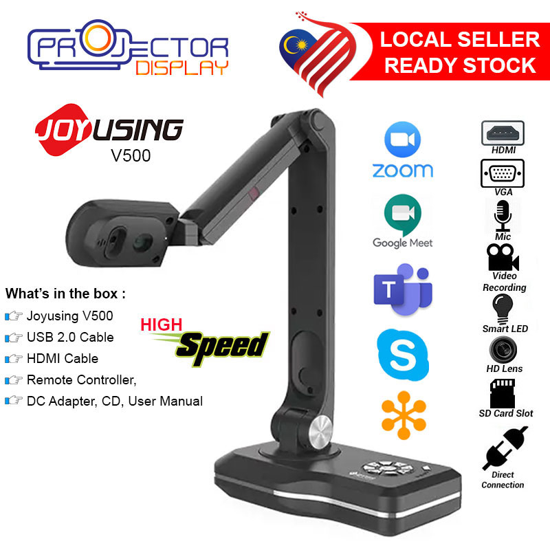 ORIGINAL Joyusing Visualizer V500 | V500-4K Document Camera | Image ...