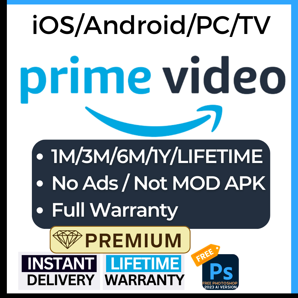 [Cheapest] Amazon Prime Premium Account Instant delivery Premium VIP