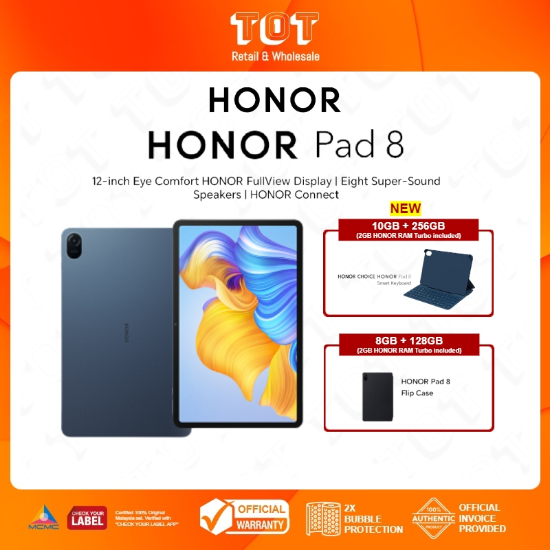 HONOR Pad 8 Launches In China With 2K Display And Snapdragon 680 