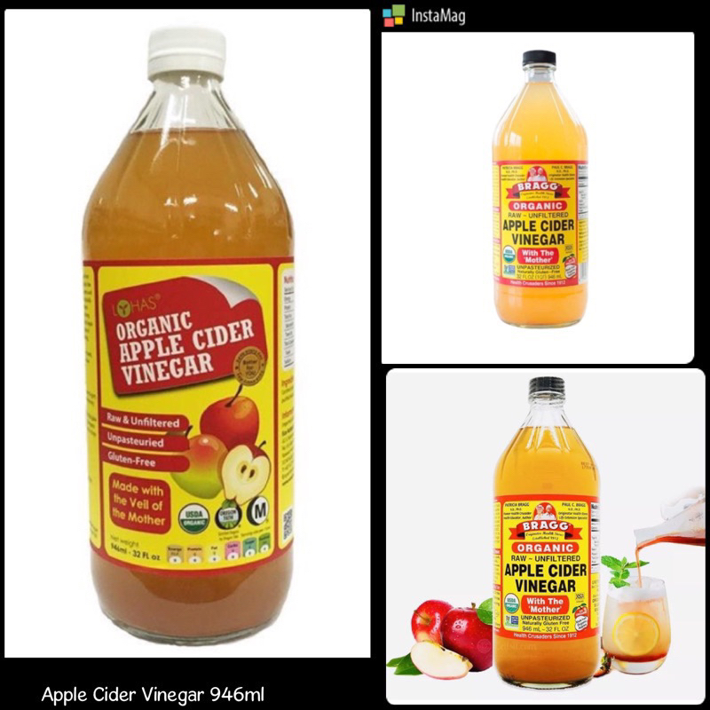 Bragg Apple Cider Vinegar Lohas Organic Apple Cider Vinegar Shopee