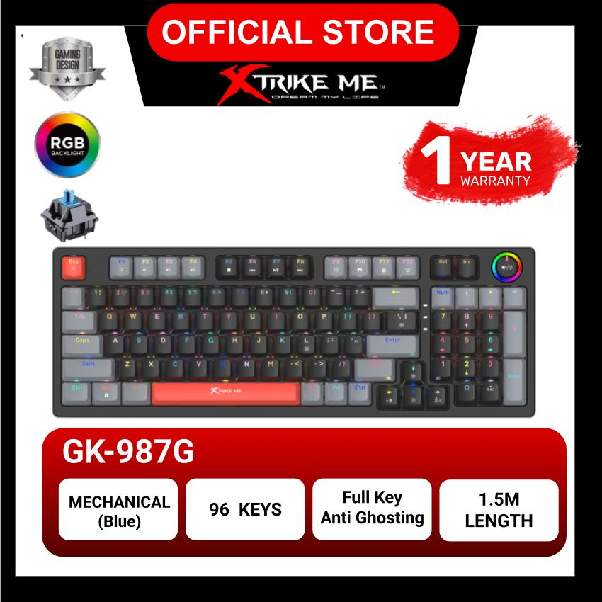 Xtrike Me GK-987G 96 Keys Gaming Keyboard | Shopee Malaysia