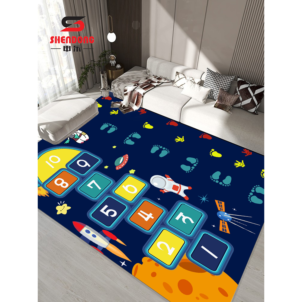 XL ( 200*140cm ) Crystal Velvet Carpet 5D / Kids play mat / Floor mat
