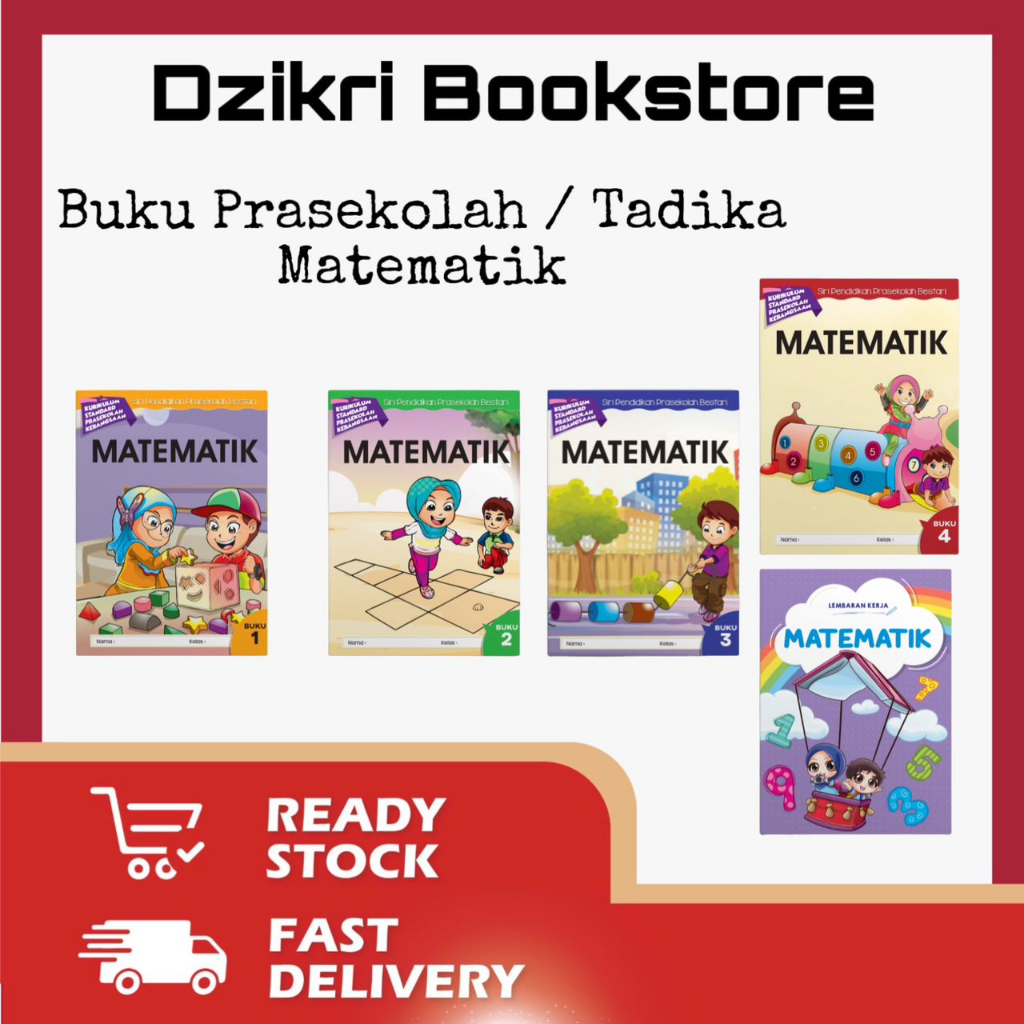 Buku Kerja Matematik Prasekolah Tadika Aktiviti 4 5 6 Activity Book Shopee Malaysia