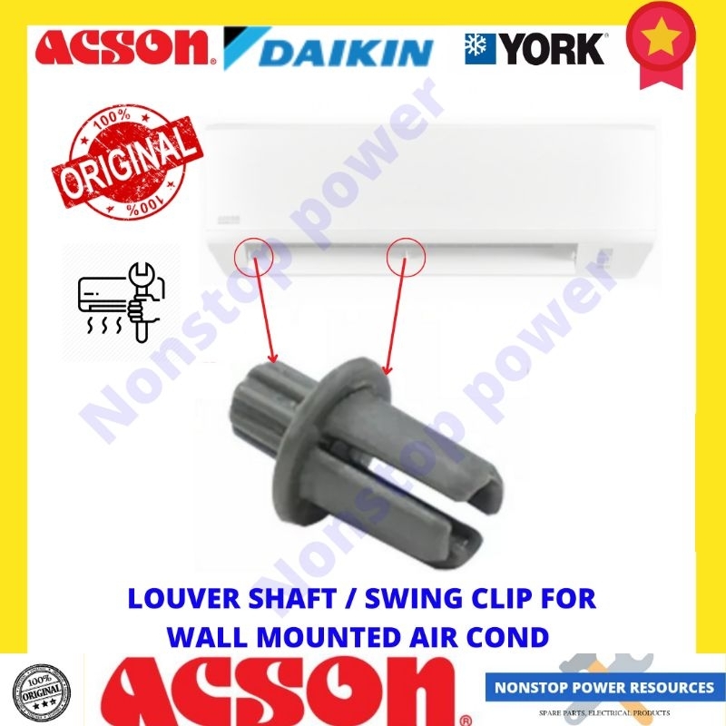 Acson Original Louver Shaft Wall Mounted Air Cond Swing Clip For 1 0hp