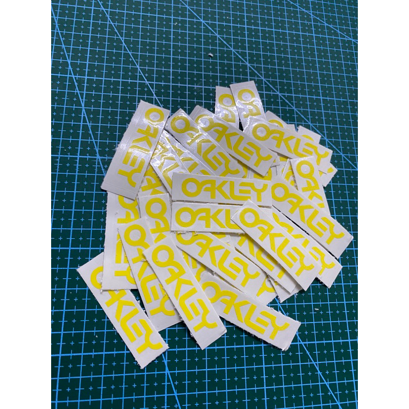 STICKER ⭕️AKLEY VISOR tulisan #stiker custom #stiker potong | Shopee ...