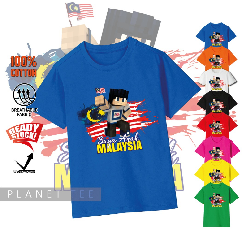 Minecraft t hotsell shirt malaysia