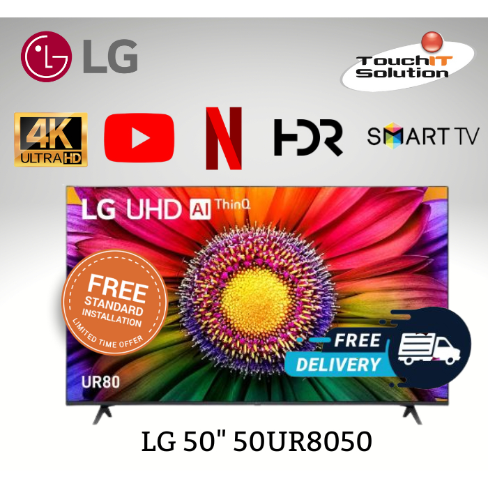 LG UHD TV UR8050 2023 4K Smart TV Big screen | 75UR8050 / 50UR8050 ...