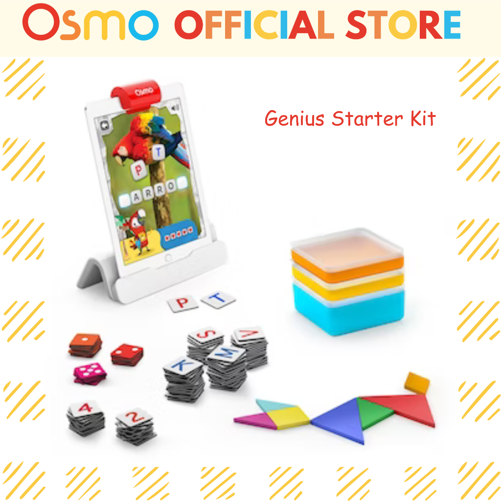 OSMO Genius Starter Kit For iPad HandsOn Learning Games for Kids