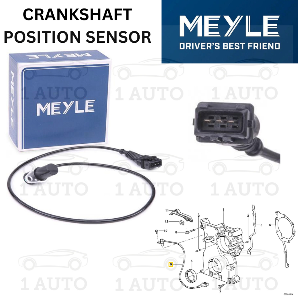 CRANK CRANKSHAFT Position Sensor 01 02 03 04 05 for BMW E46