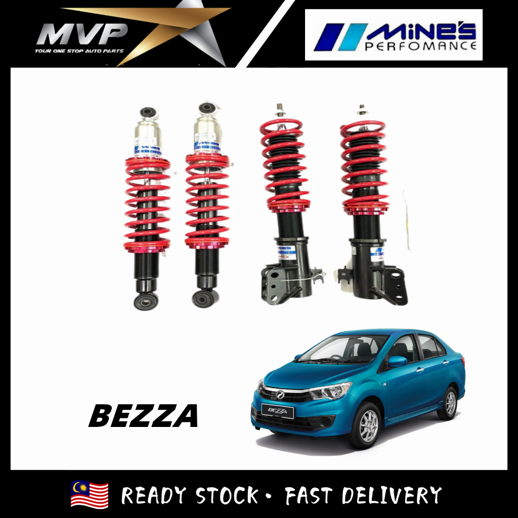 Mines Adjustable Japan Brand Hi Low Bodyshift Perodua Myvi Axia Bezza ...