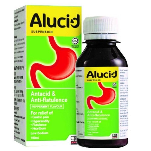 Alucid Suspension 100ml / Anti flatulence - READY STOCK | Shopee Malaysia